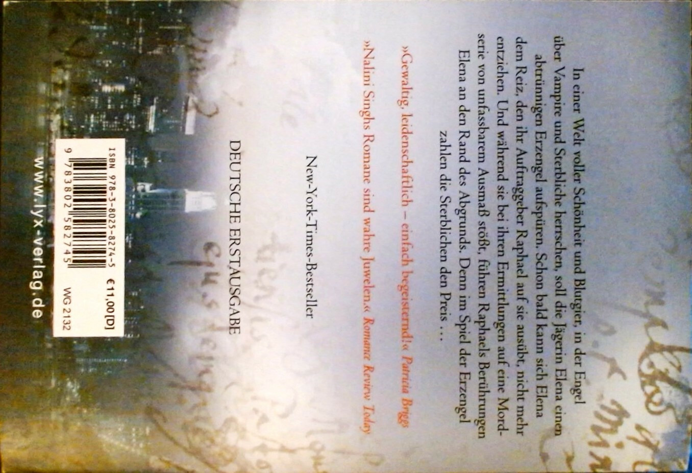 Thumbnail - Gilde Der Jäger Band 01 - Engelskuss Von Nalini Singh (2010,