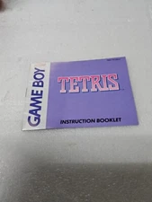 Tetris (Purple) - Nintendo Game Boy Instruction Booklet Manual ONLY