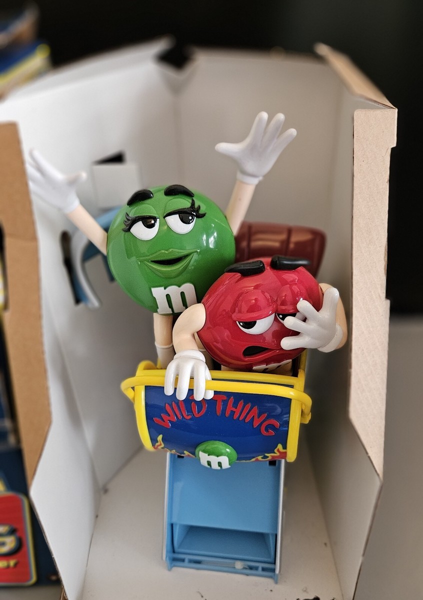 M&M's Wild Thing Roller Coaster Candy Dispenser Limited 2nd