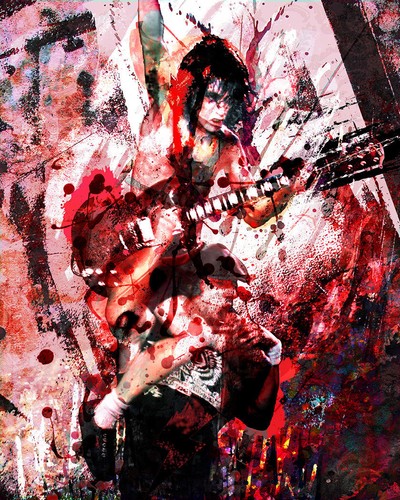 AC / DC Art Print, AC DC Canvas, ACDC Painting Print | eBay