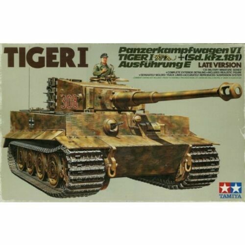 TAMIYA 35146 Tiger Tank I Late Version 1:35 Military Model Kit