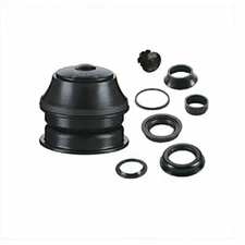 1 1/8" Threadless Semi-Integrated Bicycle Headset with 44mm Cups-(Black)