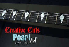 B.C. Rich Style Arrowhead MOP Fret Markers Inlay Set Decals for BASS and GUITAR