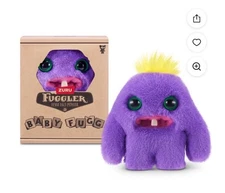 Fuggler Baby Fugg Mini Plush Series 4 New Funny Ugly Monster Mr Needles Purple