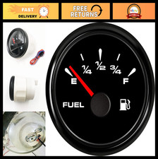 Universal Digital Fuel Level Gauge - Adjustable 7 Color Backlight 52mm 12v24v
