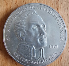 RAR 20 Balboas 1971 Panama Bolivar 131g Silber 925 gro&szlig;e M&uuml;nze Silberm&uuml;nze TOP
