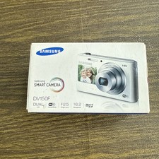 Samsung DualView DV150F 16.2MP Digital Camera - Black NIB