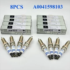 8PCS OEM A0041598103 ZR6SII3320 Genuine Iridium Spark Plugs For Mercedes Benz