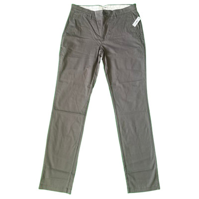 Goodthreads Herren Chino Hose Grau Größe W33 36 Slim Fit Stretch Gerades Bein.