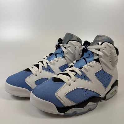 Air Jordan 6 Retro UNC Home University Blue White CT8529-410 Mens Size 9
