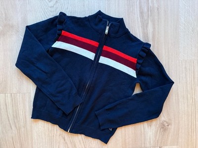Quapi Strickjacke, blau, Größe 134/140￼