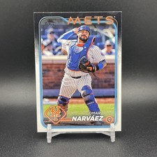 Omar Narváez 2024 Topps Update Series Baseball #US173 New York Mets