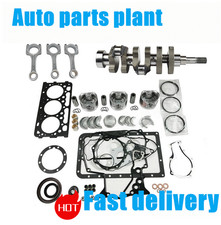 New D902 Overhaul Rebuild Kit Connecting Rod Crankshaft For Kubota D902 Engine