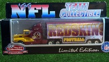 Washington Redskins White Rose Collectibles 1999 NFL Tractor Trailer Toy