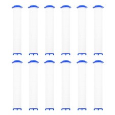 12Pcs, Shower Head Filter 4.3-Inch PP Cotton Filter Cartridge Replacement