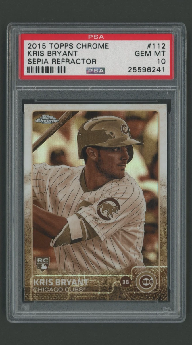 Kris Bryant 10 Graded Baseball Sports Trading Cards & Accessories