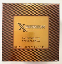 Expression Eau de Toilette Natural Spray for MEN 3.3 oz  FRANCE **NEW