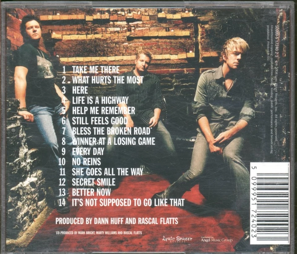 Rascal Flatts Selbstbetiteltes CD Europa Lyric Street 5099951724023 - Bild 2 von 3