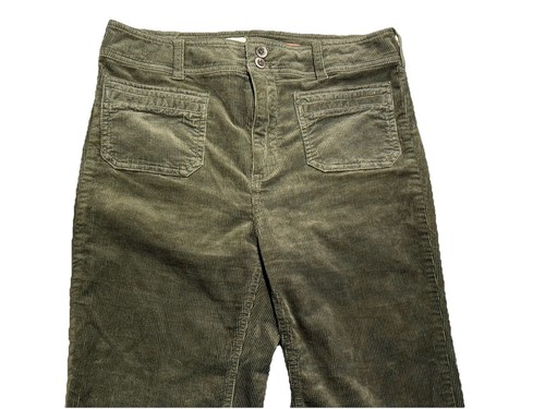 Pilcro and the Letterpress High Rise Trouser Bootcut Corduroy Pants Sz 30x30.5 - Picture 6 of 10