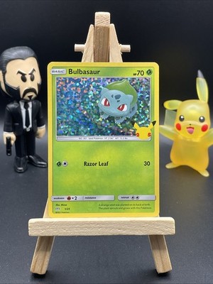 Bulbasaur 001/025 McDonald's 25th Anniversary Holo