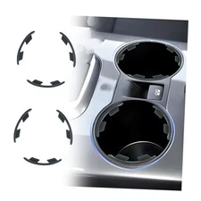 6PCS Car Cup Holder Insert Limiter,Silicone Cupholder Insert for Car with Arc 