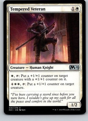 Tempered Veteran Core Set 2021 Regular