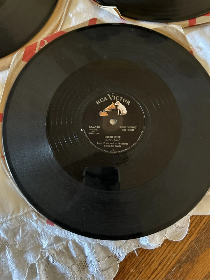 3-Perez Prado 78rpm Records/RCA #20-5820/6538/3873 VG+ - Image 2 of 4