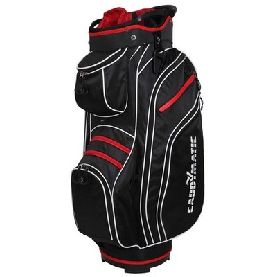 Caddymatic Golf Tour 14-Way Cart Bag - Lightweight Organizer with Rain Hood