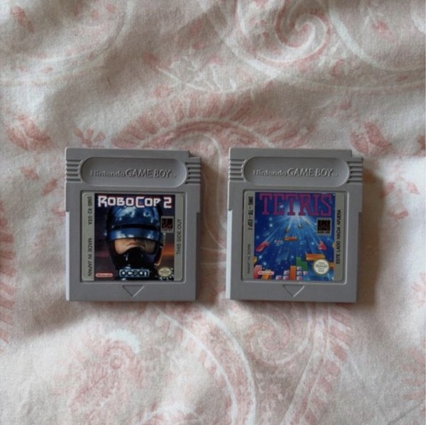 Lote Gameboy Nintendo originales Tetris Y RoboCop 2