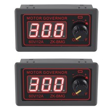 Motor Speed Controller, PWM DC 12V 24V 60V 500W Adjustable Speed Regulator wi...