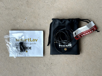 Rode SmartLav + Lavalier Microphone - Black