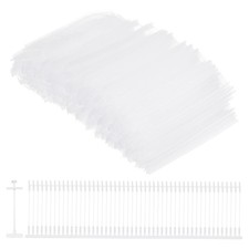 5000Pcs Standard Tagging Barb Fasteners, 20mm/0.79 Inch Tagging Fasteners Clear