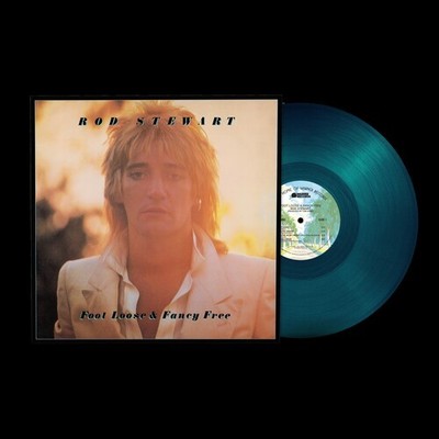 Rod Stewart - Foot Loose & Fancy Free [New Vinyl LP] Blue, Colored Vinyl, Brick