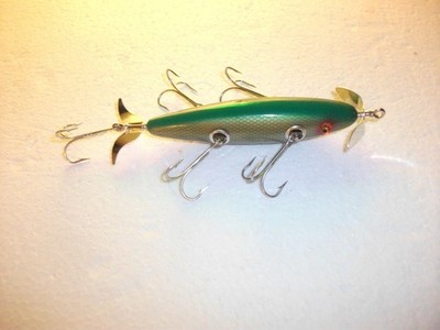Vintage Winchester 5 Hook Minnow Lure 2001 Glass Eyes | eBay