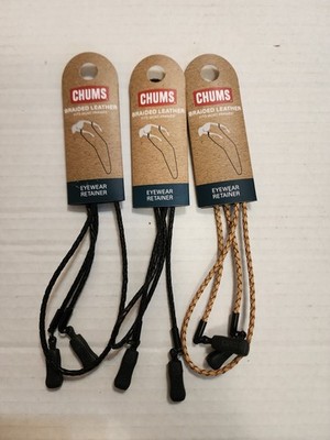 Chums Braided Leather Eyewear Retainer