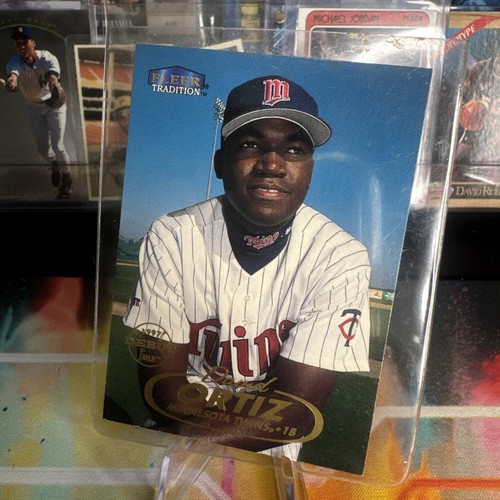 David Ortiz #285 — 1998 Fleer baseball card