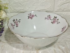 SELTMANN WEIDEN BAVARIA PORCELLANA FIORI DI PESCO INSALATIERA DIAM 22 H8 PIATTO 