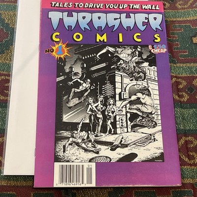 Thrasher Comics #1 VF 1988 High Speed Skateboard Underground Comix