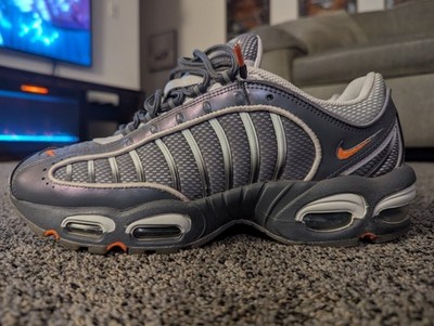 Nike Air Max Tailwind 4 Dark Grey Total OrangeCT1615-001 Men's Size 10 Retro OG