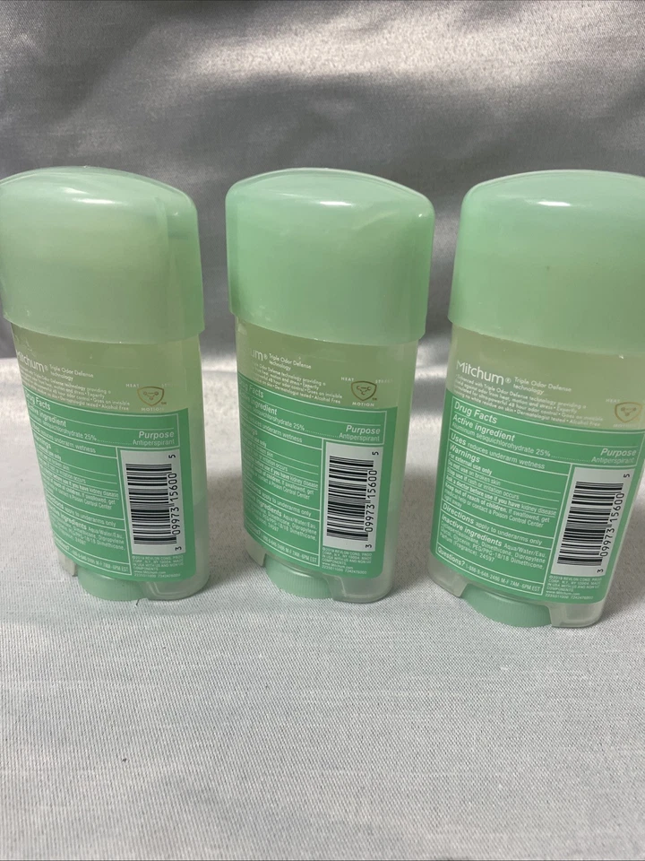 Mitchum Mujer’s Lady Power POWDER FRESH Gel Mujer Desodorante 2.25 OZ Paquete De 3 Foto 3 de 4