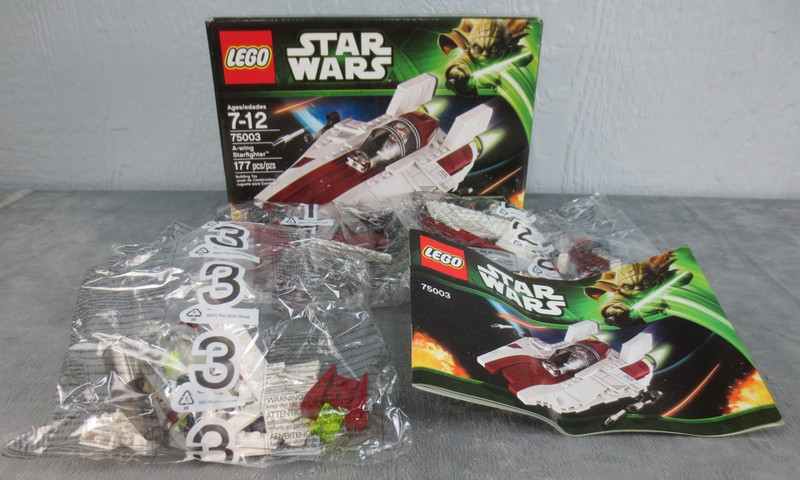 NEW LEGO: Star Wars "A-wing Starfighter" 177 Pieces #75003 *sealed*