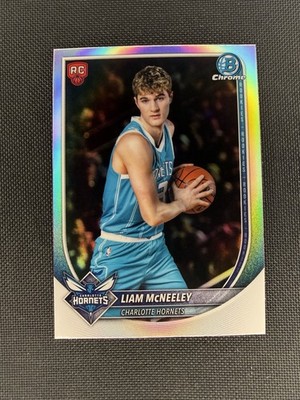 2025-26 Bowman Chrome Liam Mcneeley Refractor (RC) SP #BRR-229 Red