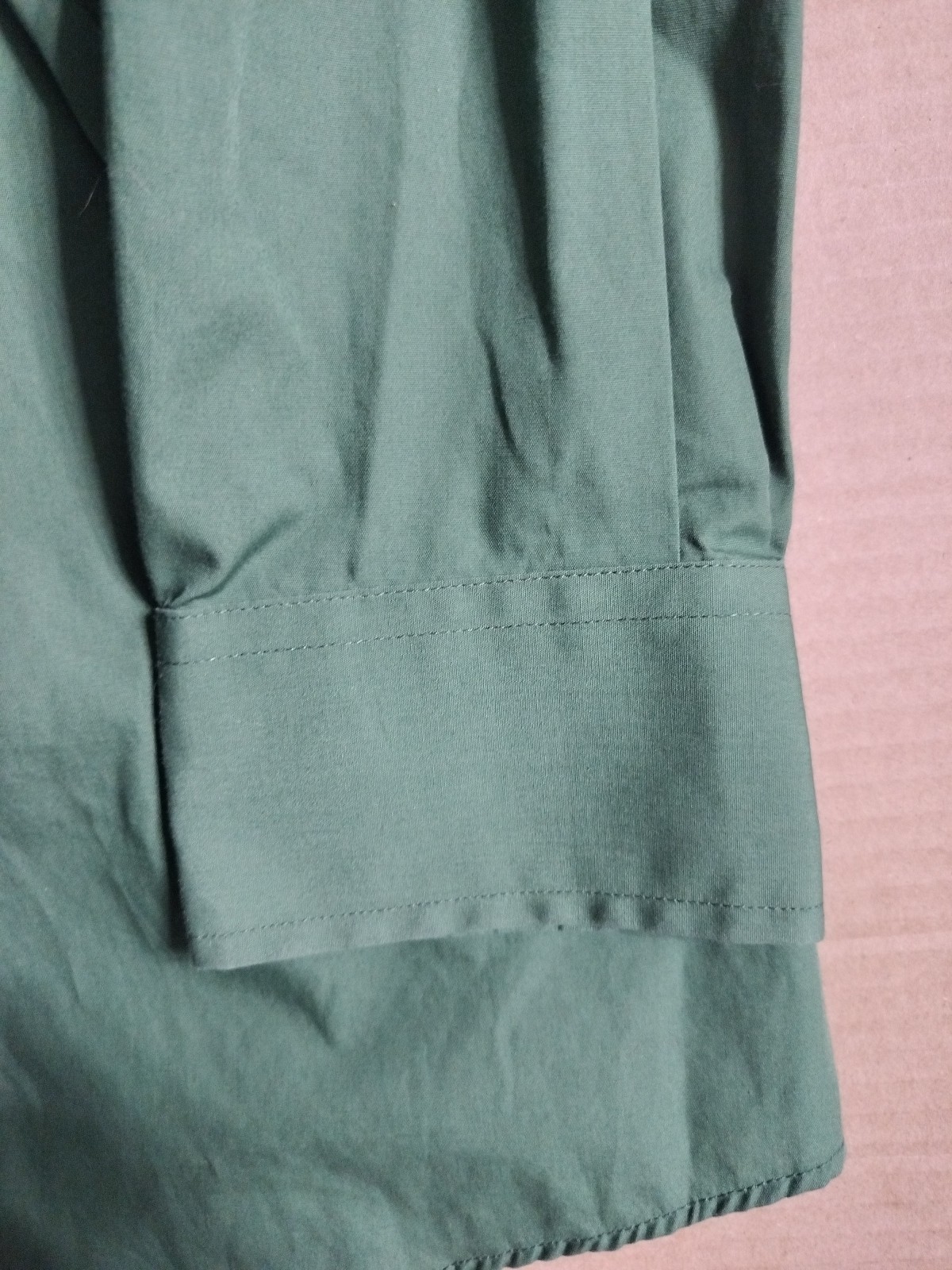 JOHN BARTLETT STATEMENTS Green BUTTON-DOWN SHIRT … - image 2