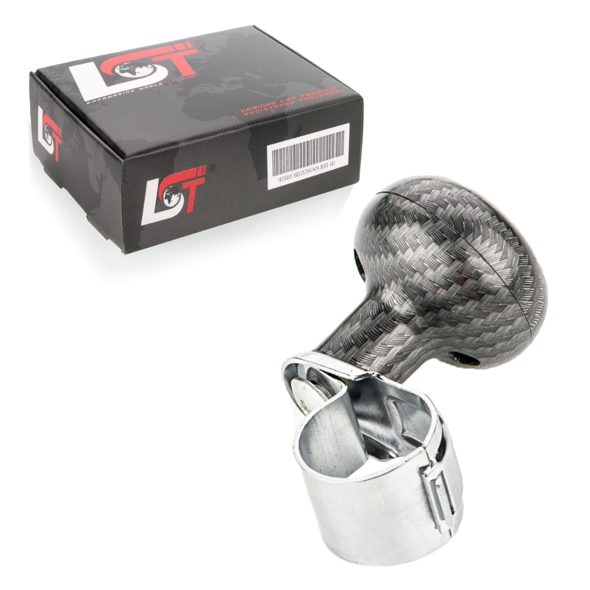 Power Steering Wheel Knob Turn Knob Schnelllenker 360° Carbon for Skoda