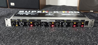 Behringer Super-X Pro CX2310 Stereo 2-Way 3-Way Crossover Used
