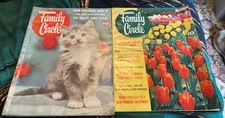 VTG-Everywoman's Family Circle Magazine-Lot of 2-October 1959/April 1962