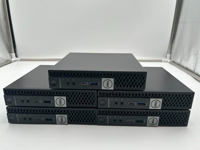 Lot of 5 Dell OptiPlex 5070 Micro | i7-9700T 8GB RAM No SSD/OS/Adapter