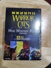 Warrior Cats Mini Mystery Plush Series 1 Blind Box Sealed Bonkers Toy Co