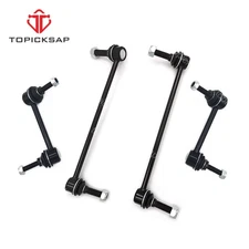 4pc Front & Rear Sway Bar End Links For 10 - 16 Ford Taurus Flex Lincoln MKS MKT