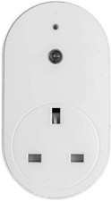 Dusk to Dawn Sensor Timer Switch White UK Plug Automatic Light Control